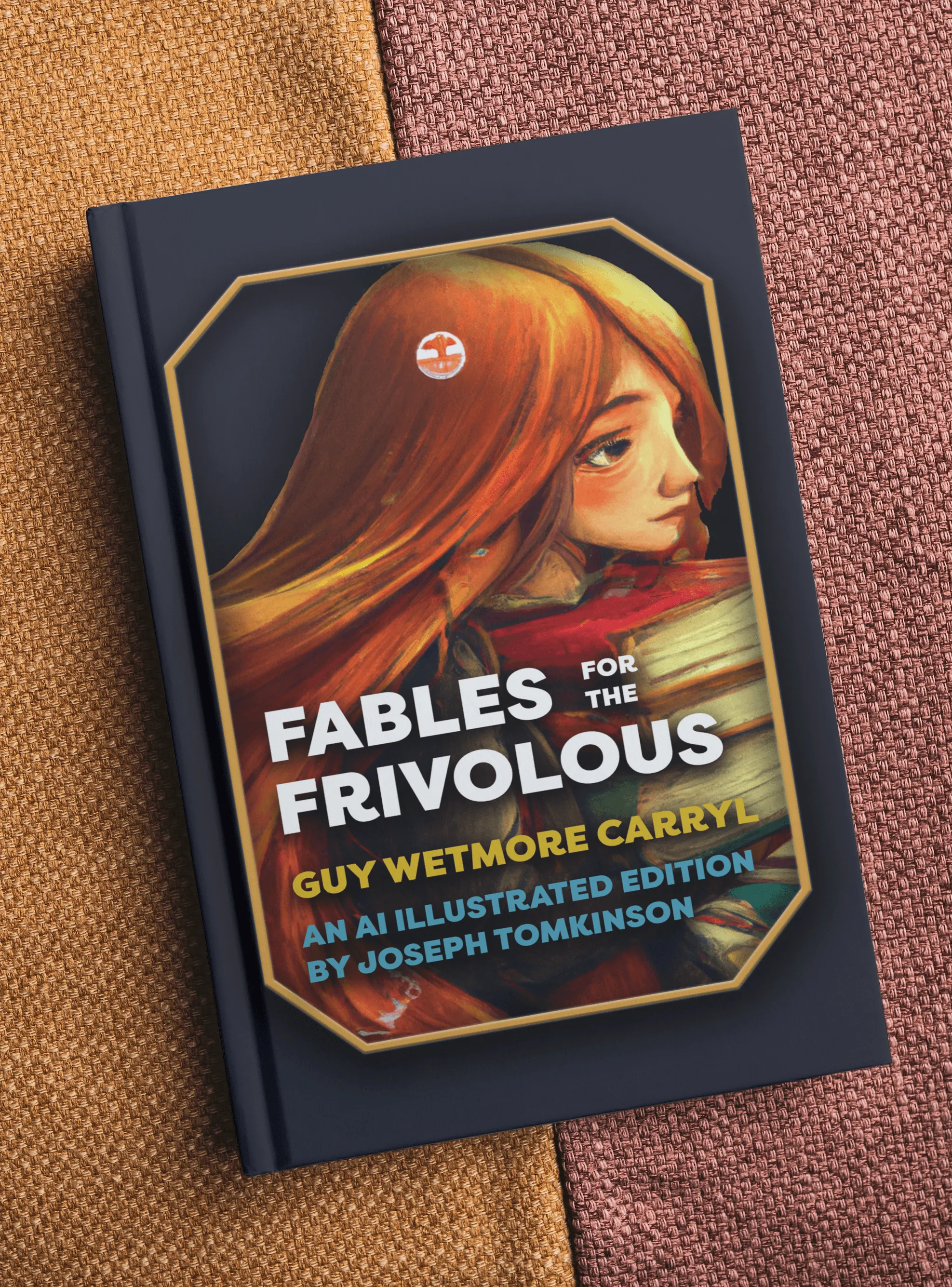 Fables for the Frivolous - AI-generated cover artwork